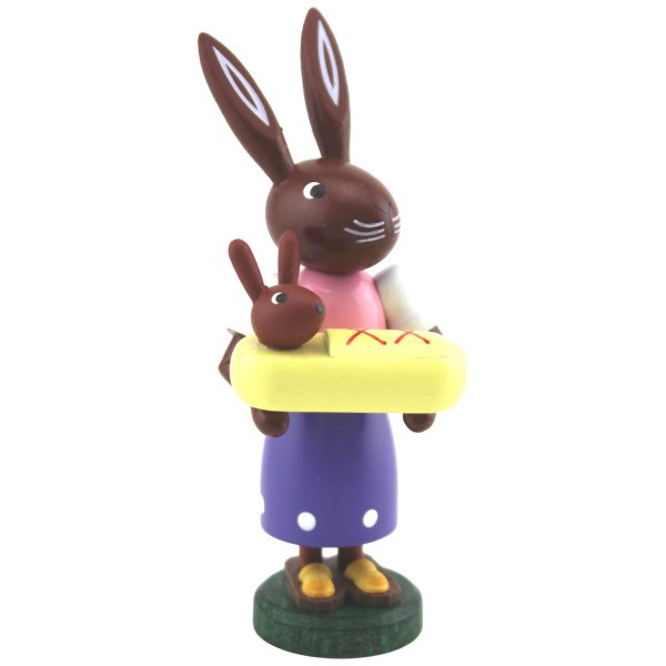 Häsin mit Baby 9cm