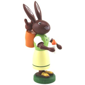 Häsin mit Korb 9cm, Auslaufartikel