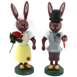 Hasen - Brautpaar 9cm
