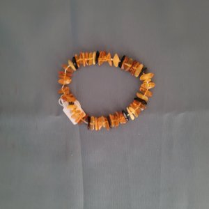 Armband mit Bernsteinen 24cm