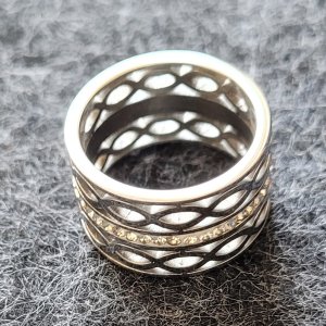 Edelstahlring Gr. 7