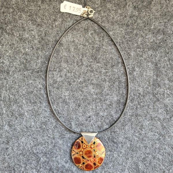 Kette mit runden Anhänger 40cm