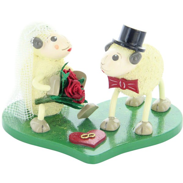 Schafbrautpaar "Justy und Mary"