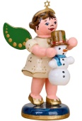 Engel mit Schneemann