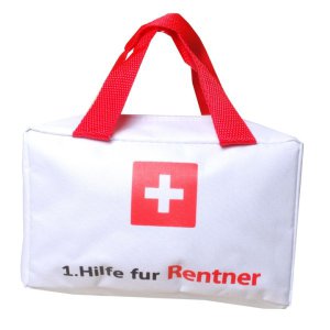 Tasche ″1. Hilfe für Rentner″