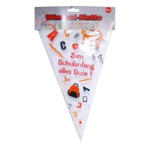 Wimpel-Girlande ″ Zum Schulanfang″