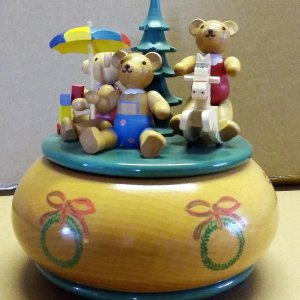 Spieldose - Teddybären