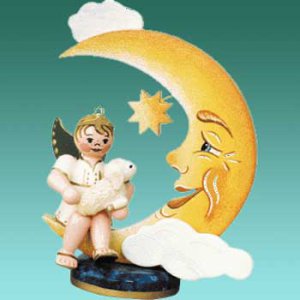 Engelbub - Mond mit Schäfchen