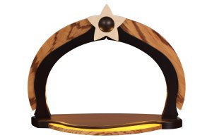 LED Design Bogen unbestückt 28,5cm