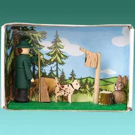 Zündholzschachtel "Förster"