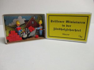 Zündholzschachtel ″Maurer″