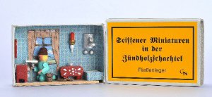 Zündholzschachtel ″Fliesenleger″