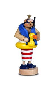 Räuchermann - Schwimmer ″Die Schlanken″ 25cm