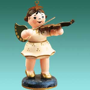 Engel mit Geige - 10cm