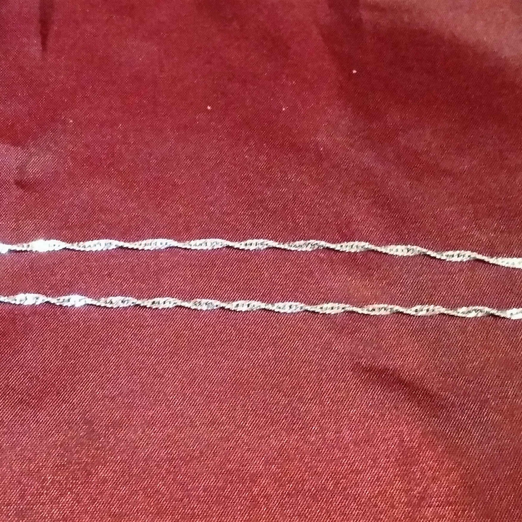 Silber Fußkette 24cm