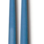 Spitzkerzen hellblau 2er-Set 25cm