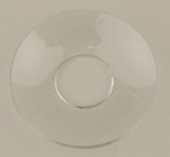 Glasmanschette einfach, 15er Loch klein - Auslaufartikel